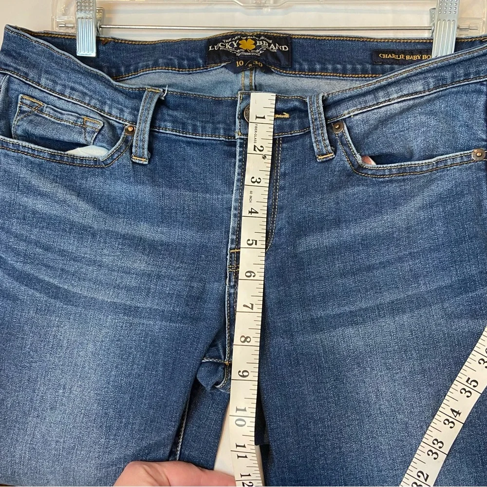 Lucky Brand Women's Dark Blue Boot Cut Jeans - Picture 7 of 11